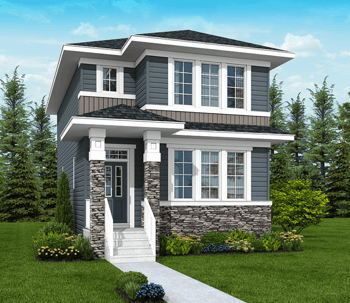 Brand New Show Home Opening in Cochrane! Leyton Foursquare model image