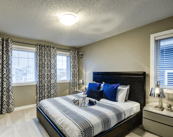 New Show Homes Opening Evanston Bedroom Image