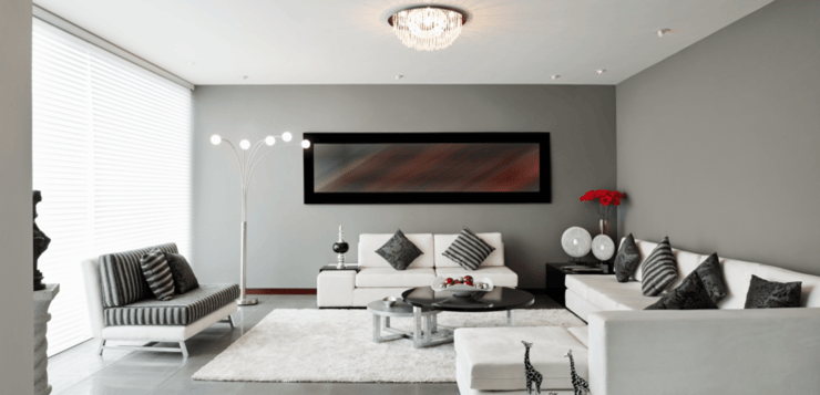 Get Look For Less Contemporary  Interior Design Living Room Feature Image