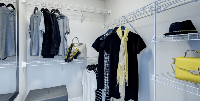 Model Feature: The Westbury Walk in Closet Image